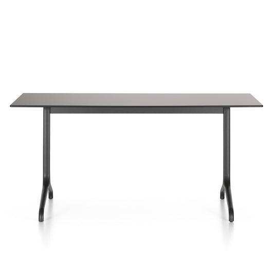 Belleville Rectangular Table | Black Top and Base