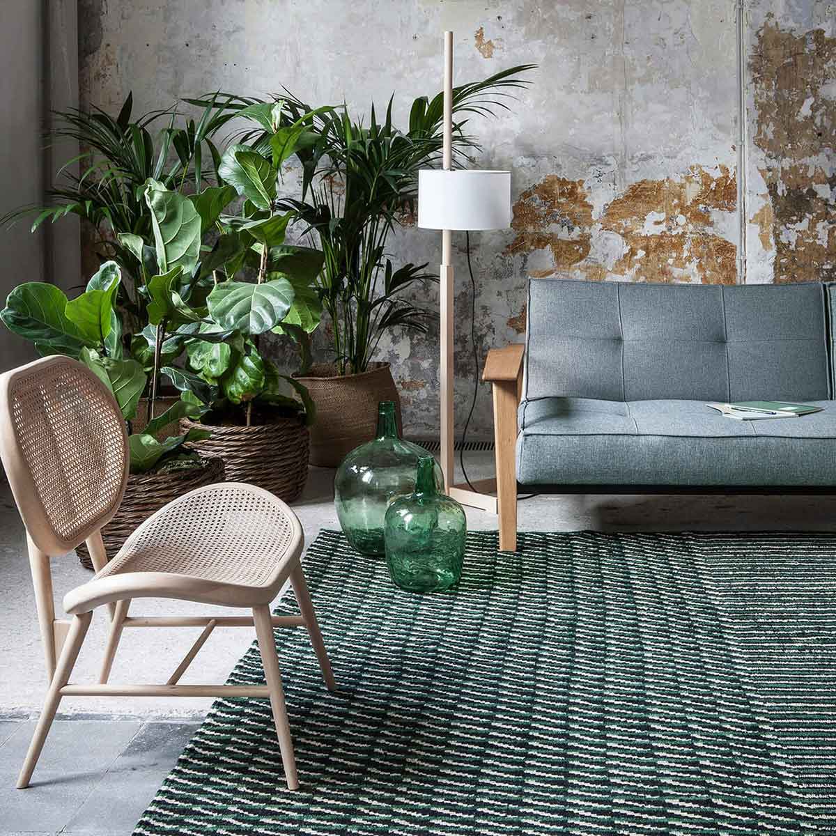 Blur Kilim 200x300cm | Green