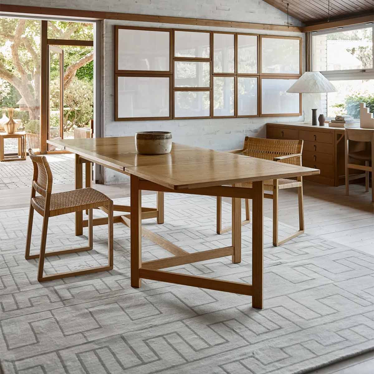 BM62 Cane Wicker Armchair | Natural Cane Wicker Seat