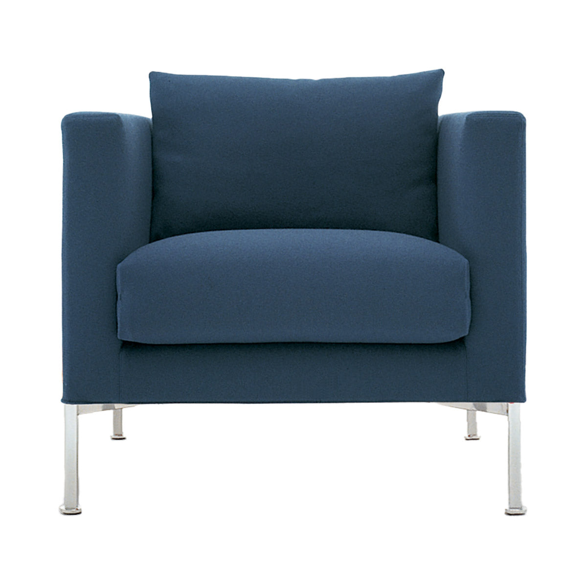 Box Armchair | Blue Black 05 Tosca Upholstery