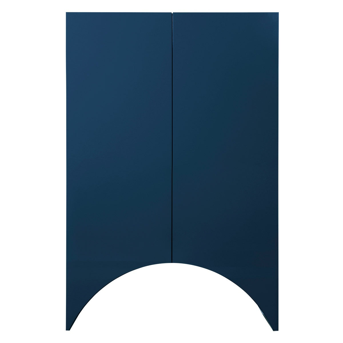 Bridges Cabinet Arch | Large in Blue Gloss Lacquer
