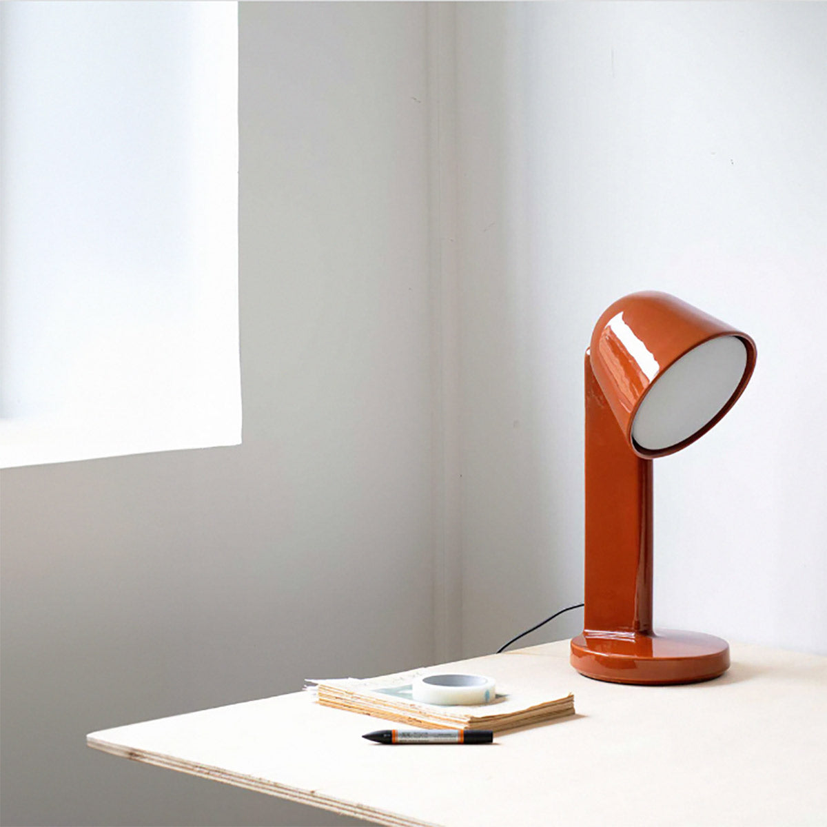 Céramique Table Light | Rust Red