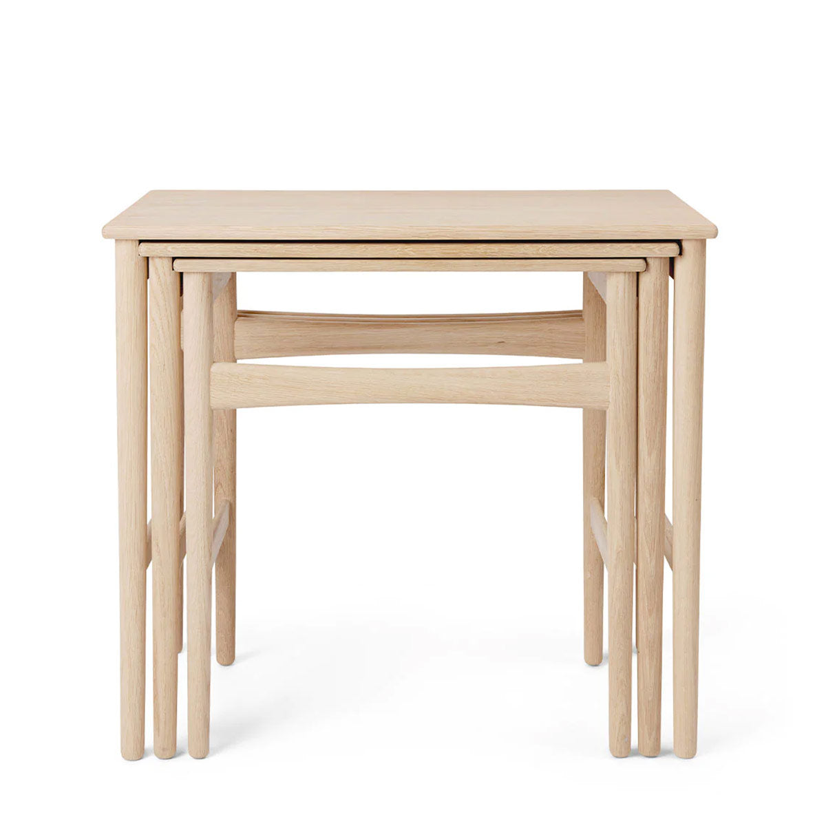 CH004 Nesting Tables | Oak White Oiled Top