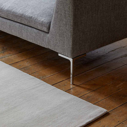 Charles Sofa 230cm | Grey Bormio Fabric Upholstery