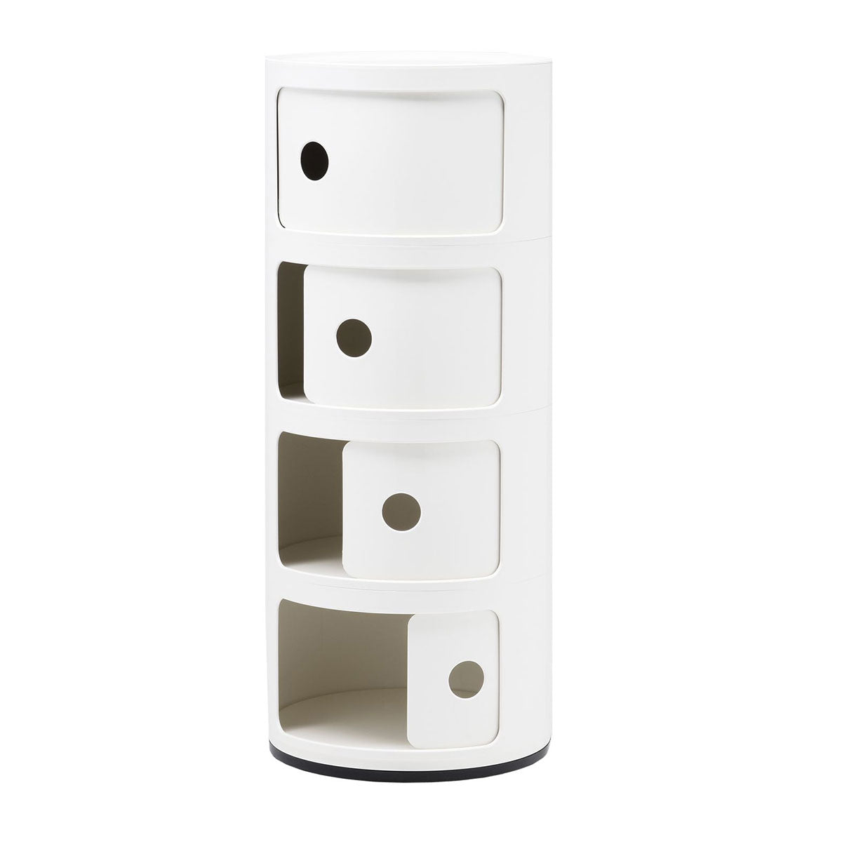 Componibili 4 Drawers | White ABS Plastic
