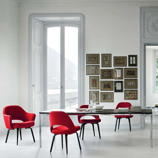 Conference Armchair Relax | Hallingdal 674 Red Upholstery