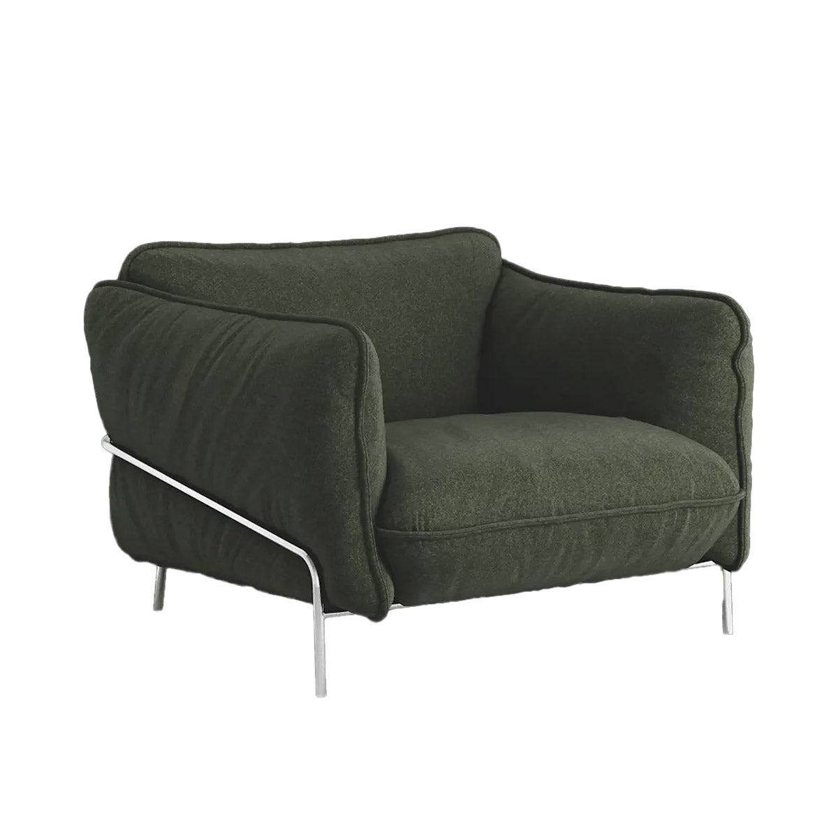 Continental Easy Chair | Moss Green 973 Divina MD Fabric