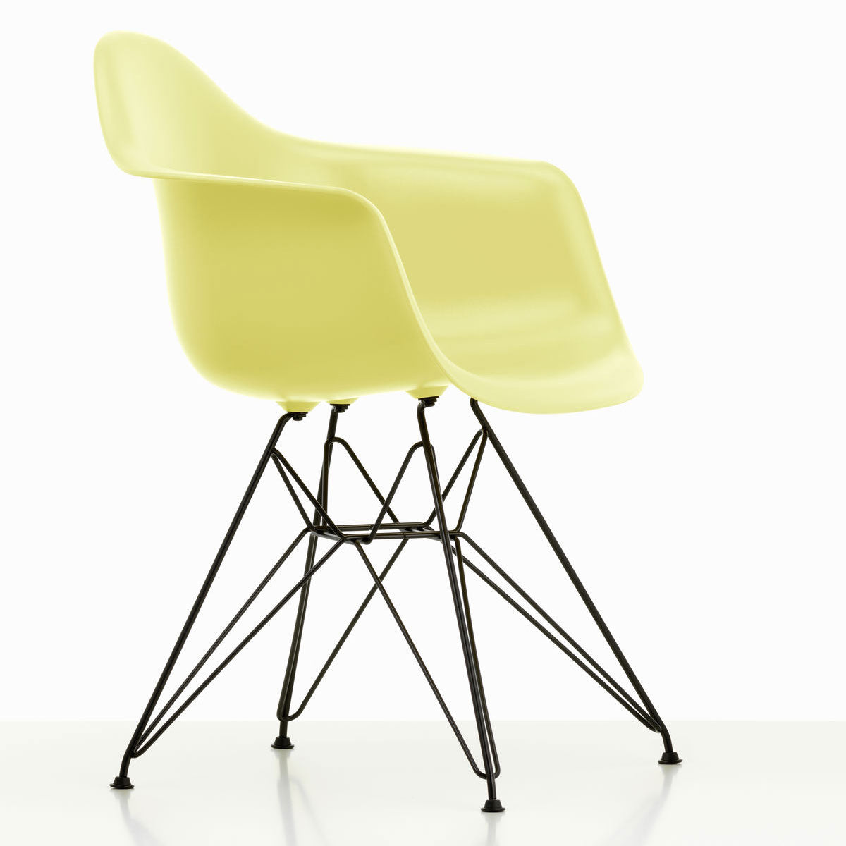 DAR Eames Plastic Armchair | Polypropylene Seat Shell in Citron