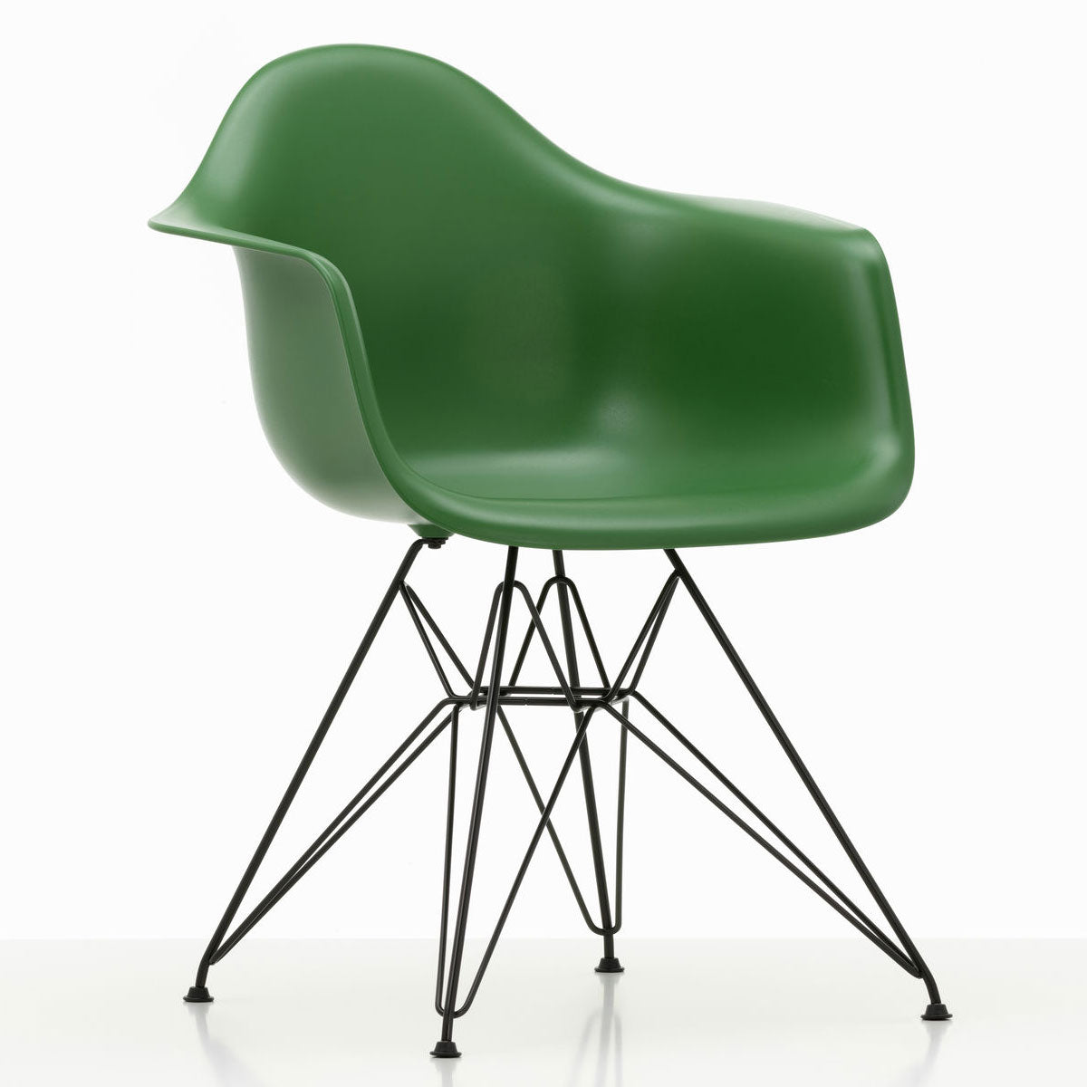DAR Eames Plastic Armchair | Polypropylene Seat Shell in Emerald