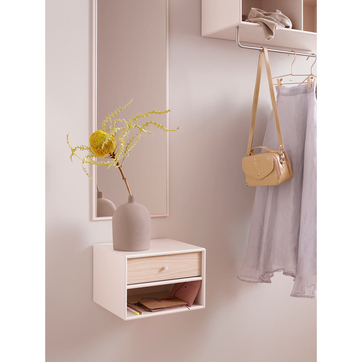 Dash Nightstand | Oat Lacquer