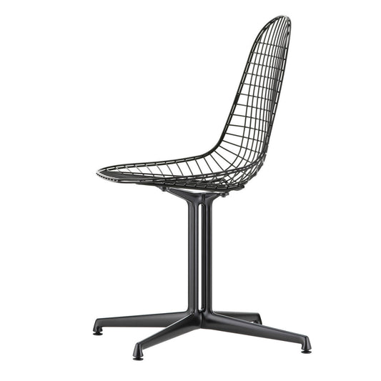 DKL Eames Wire Chair | Dark Powder Coat Frame with Felt Glides