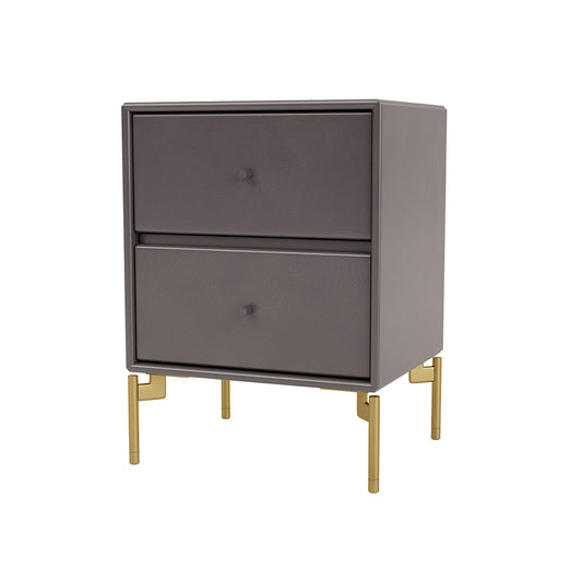 Drift Bedside Table | Coffee Lacquer