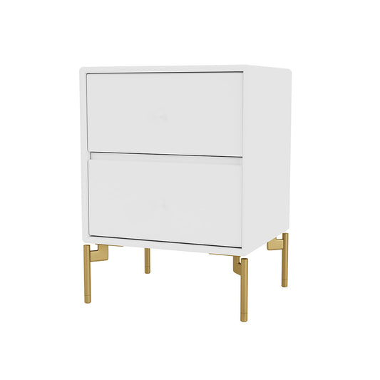 Drift Bedside Table | White 101 Lacquer