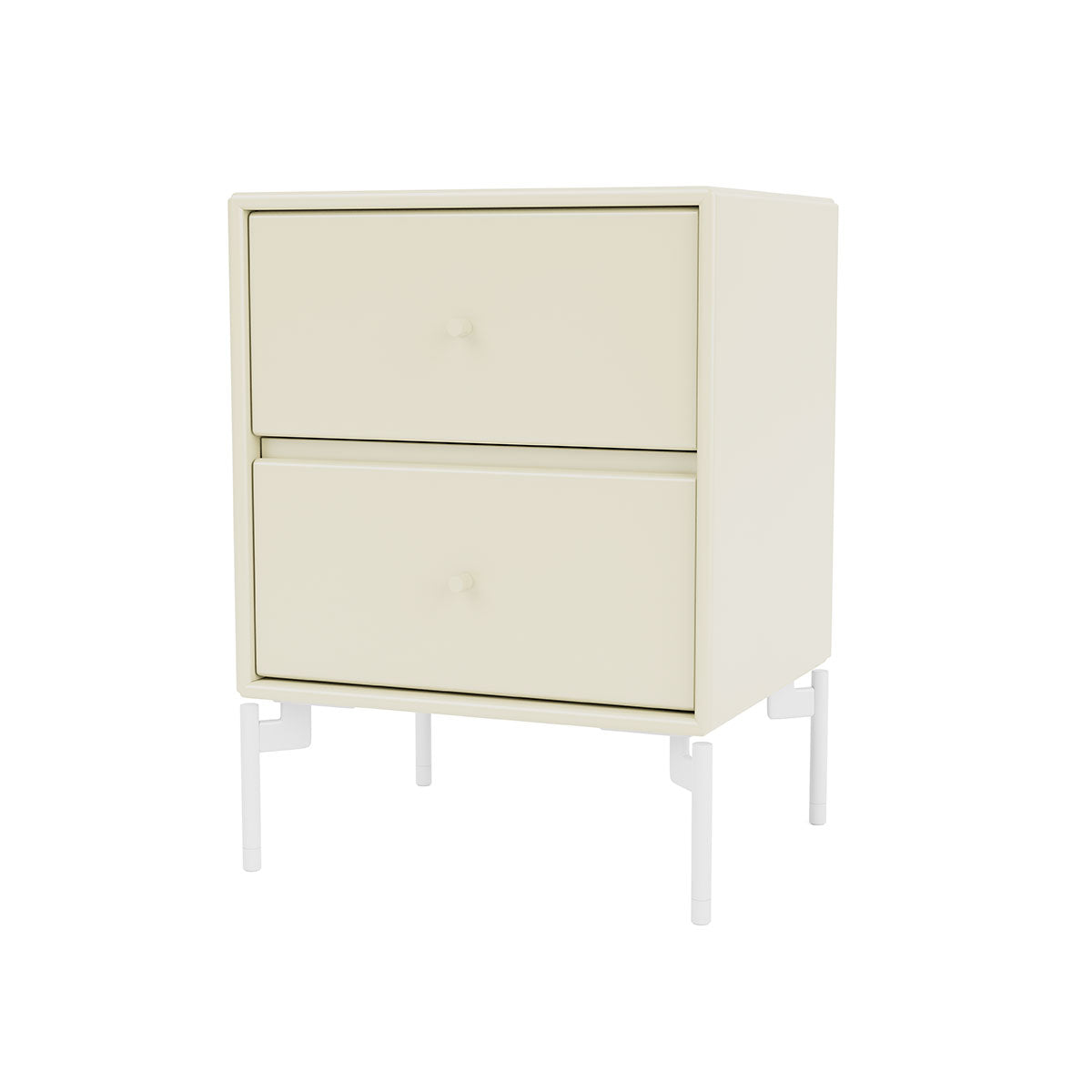 Drift Bedside Table | Vanilla Lacquer