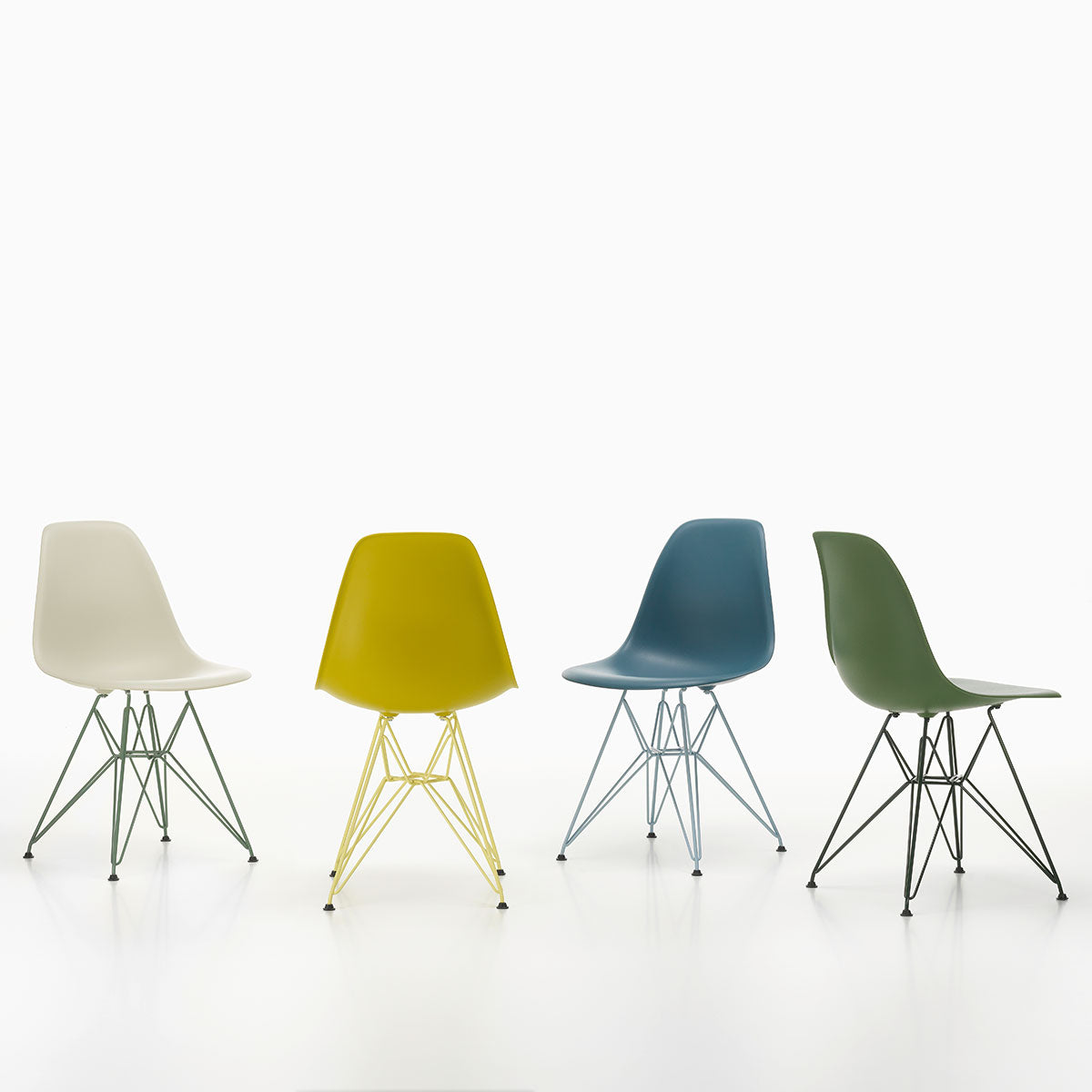 DSR Colours Chair | Polypropylene Seat Shell in Mustard