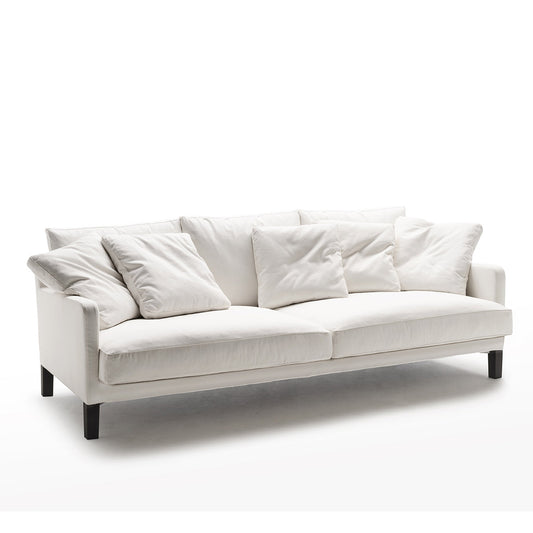 Dumas 2 Seat Sofa | White 01 Tosca Upholstery