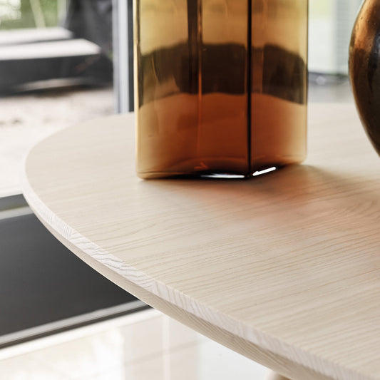 Edge Extending Oval Table GM3900 | Soaped Oak Top and Legs