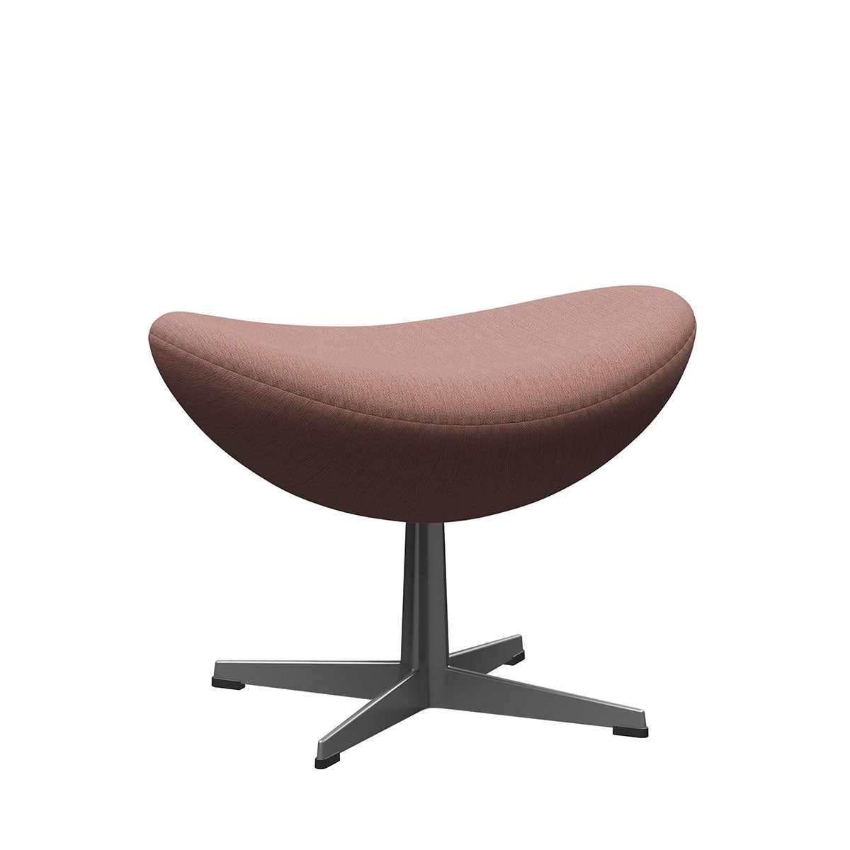 Egg Footstool | Pink Orange Christianshavn 1131 Upholstery