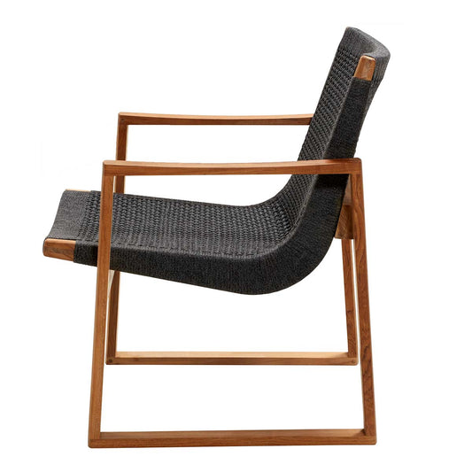 Endless Lounge Chair | Dark Grey Soft Rope