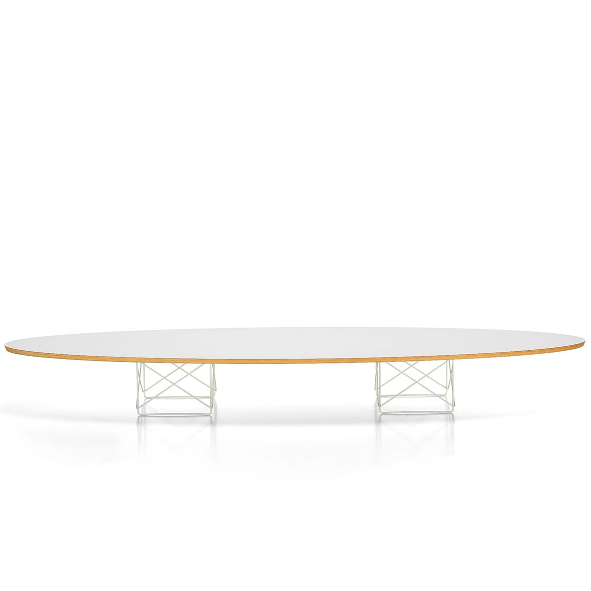 Eames ETR Elliptical Table | White Laminated Plywood Top