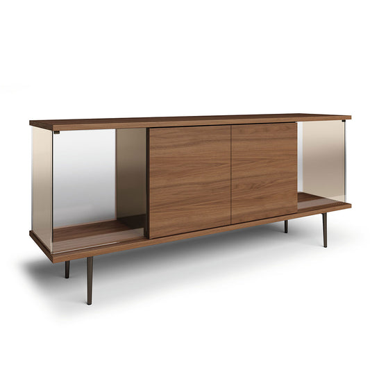 The Farns Sideboard Medium | Nutwood and Glass