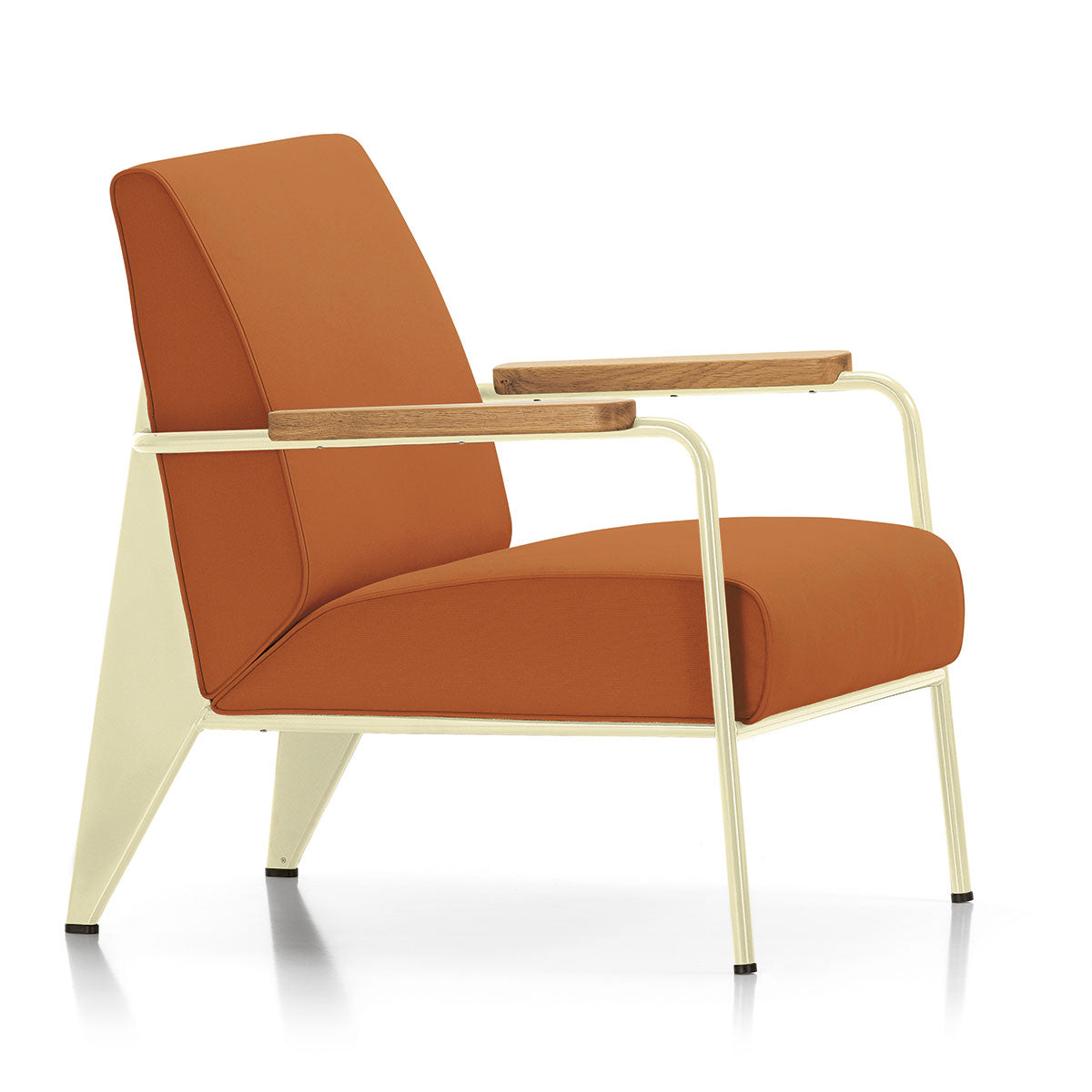 Fauteuil de Salon | Twill Cognac 02 with Ecru Frame