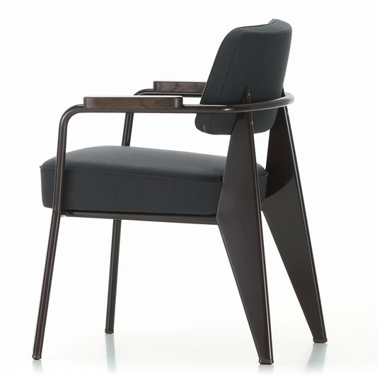 Fauteuil Direction | Twill Dark Grey 06 with Deep Black Frame