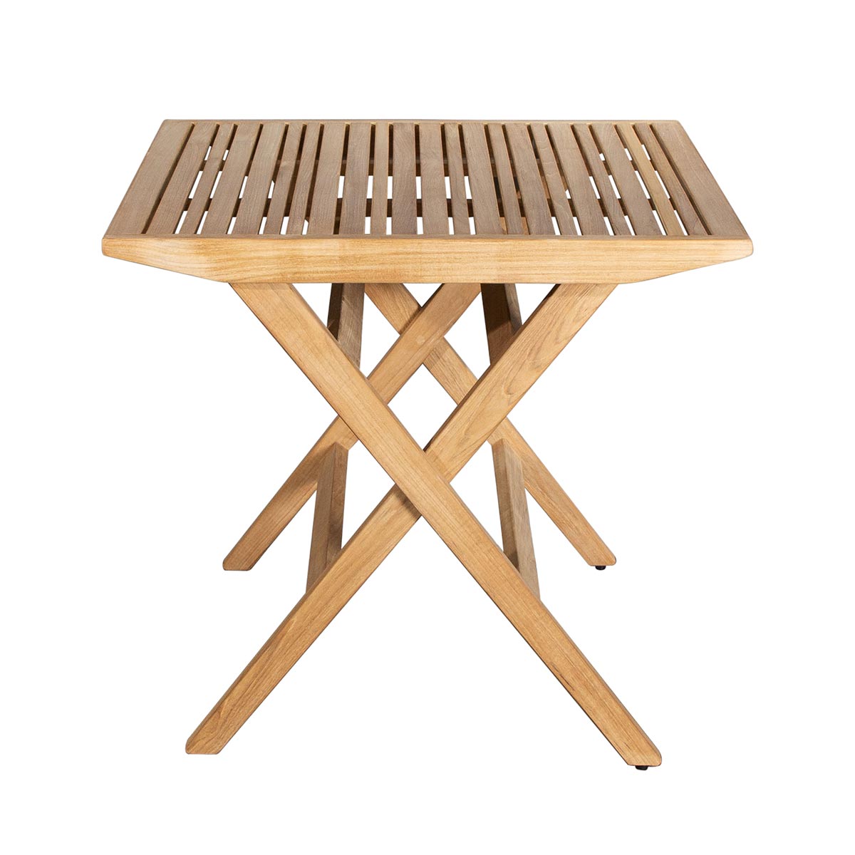 Flip Folding Table | Teak Frame