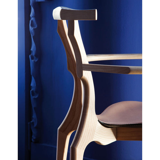 Gaulino Chair | Natural Hide Seat