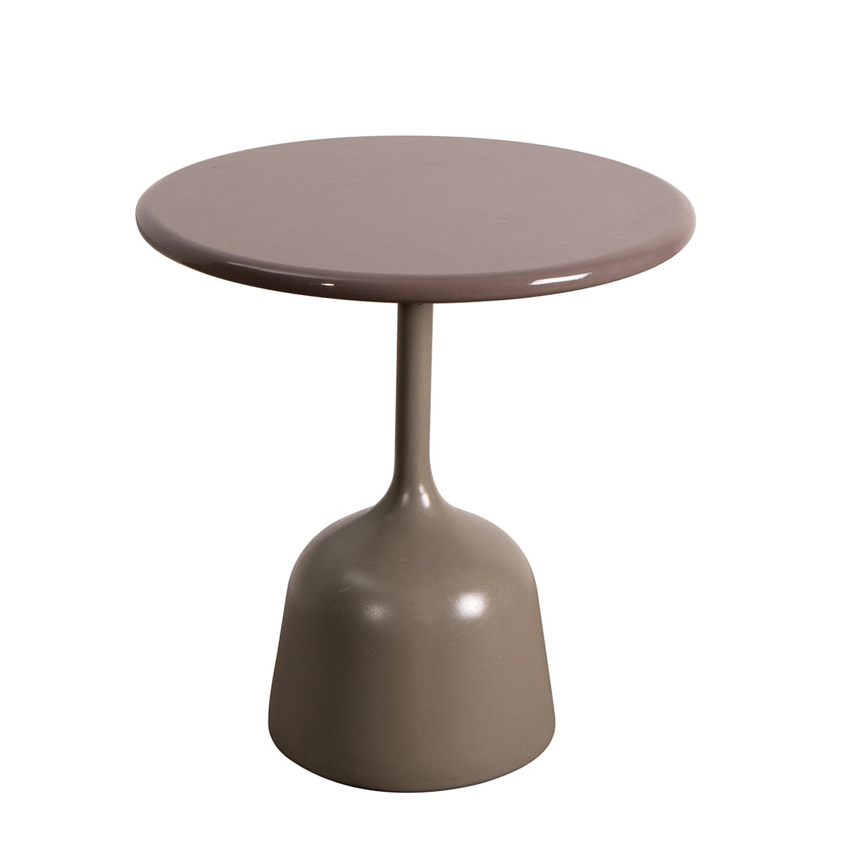 Glaze Coffee Table Small | Taupe Glazed Lava Stone Top