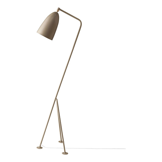 Grasshopper Floor Light | Warm Grey Powdercoated Metal
