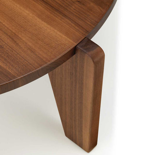 Guéridon Bas Coffee Table | Oiled American Walnut Top