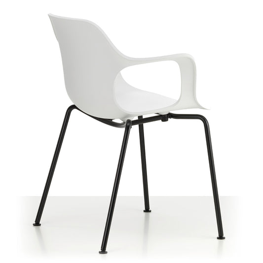 HAL RE Stackable Armchair | Cotton White RE Plastic Shell