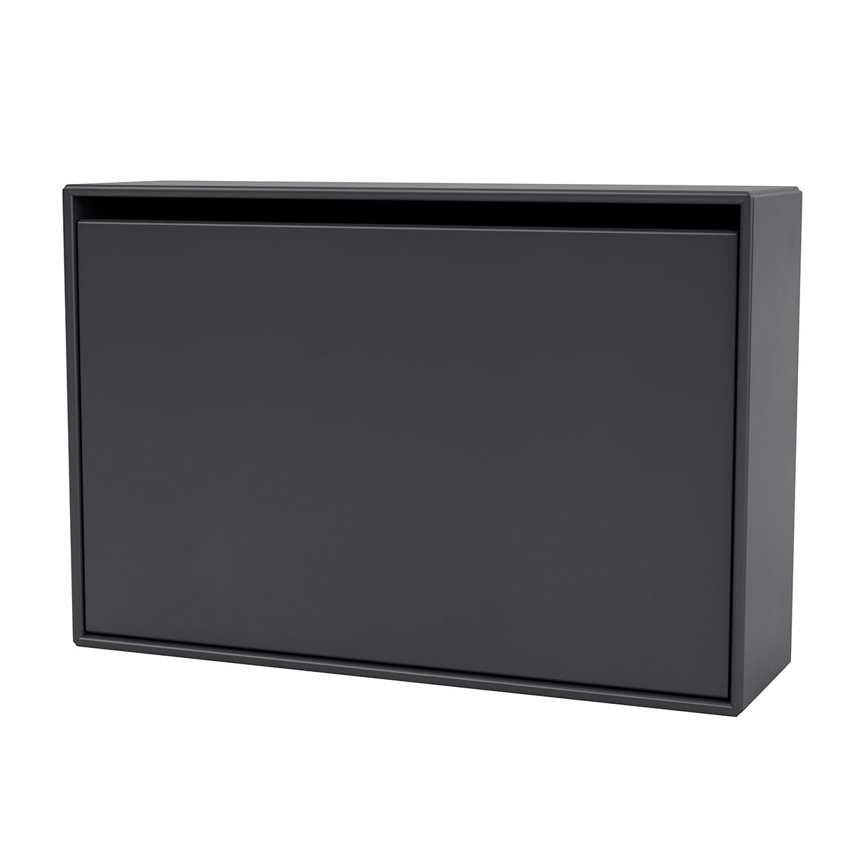 Hide Shoe Cabinet | Anthracite Lacquer