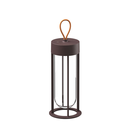 In Vitro Unplugged Table Lamp | Deep Brown