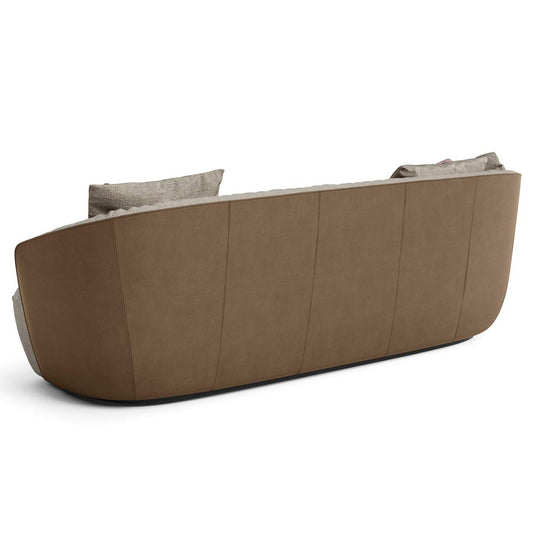 Ishino 3 Seat Sofa Deep | Shadow 7783 Fino Fabric Front