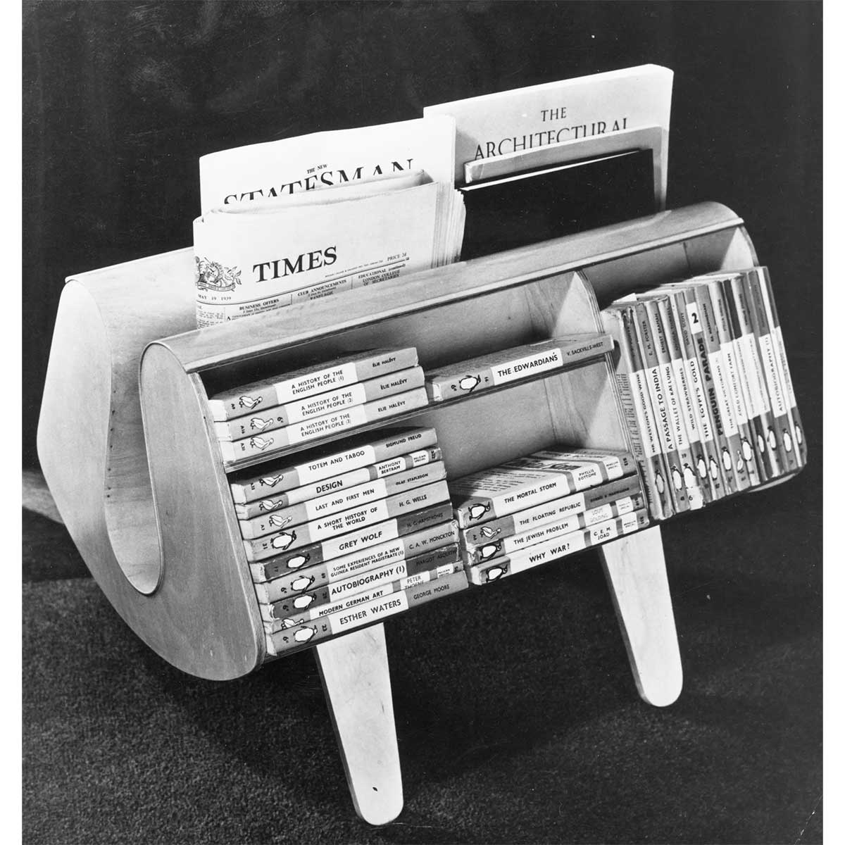 Isokon Penguin Donkey Bookstand | Birch