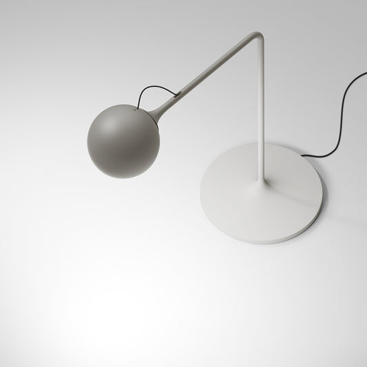 Ixa Table Lamp | White Grey