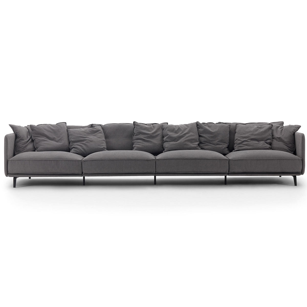 K2 4 Seat Sofa K01 | Deep Red Lama 804 Fabric