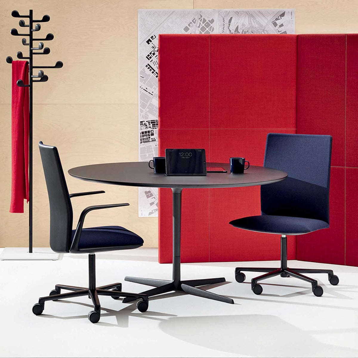 Kinesit Executive Task Chair | Dark Purple Divina Melange