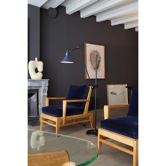 Lampe Gras No. 215 Floor Lamp | Blue