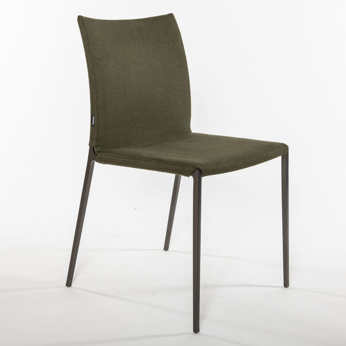 Lia Dining Chair | Green Vale 24848 Fabric
