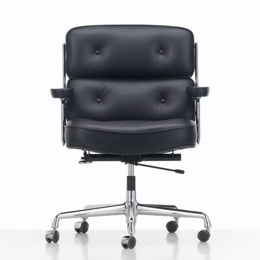 Lobby Chair ES 104 | Black 66 Premium Leather