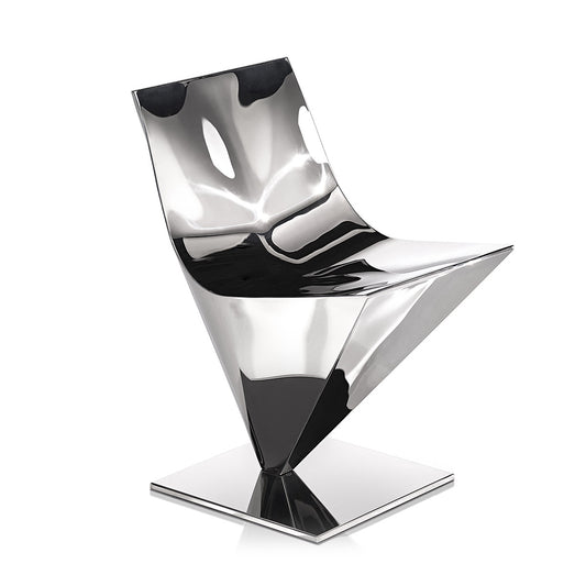 30th Anniversary Lofty Chair | Hand Polished Stainless Steel