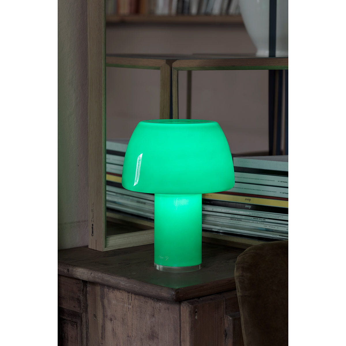 Lorosae Portable Table Lamp | Rosemary Green
