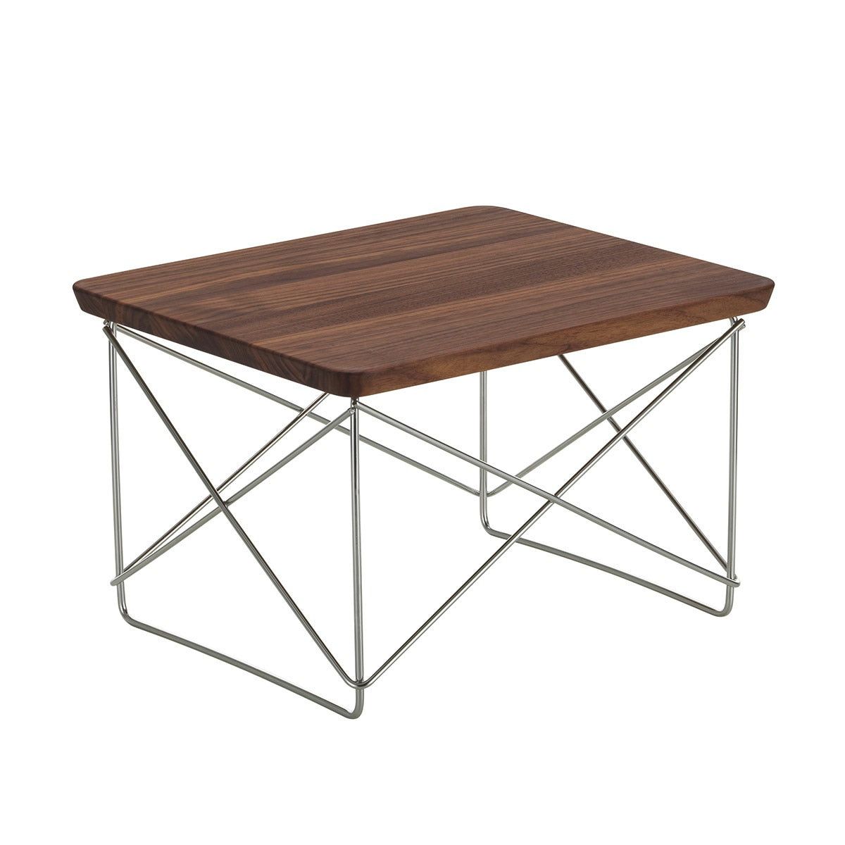 Eames LTR Occasional Table | Dark Walnut Top