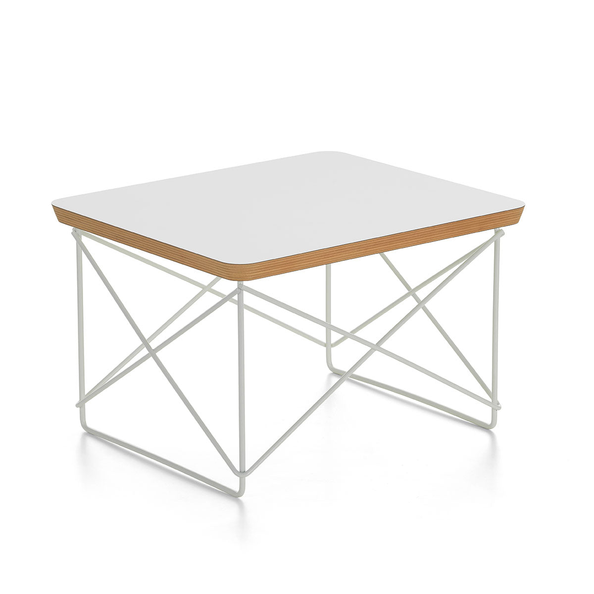Eames LTR Occasional Table | White Laminated Plywood Top