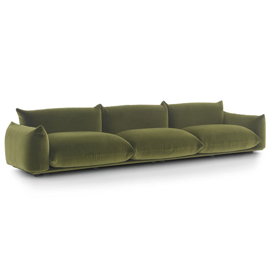 Marenco 2018 Sofa 3 Seat Large | Moss Green Mistral 1401 Velvet
