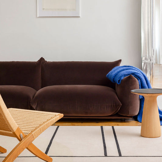 Marenco 2018 Sofa 2 Seat Large | Brown Mistral 07 Velvet