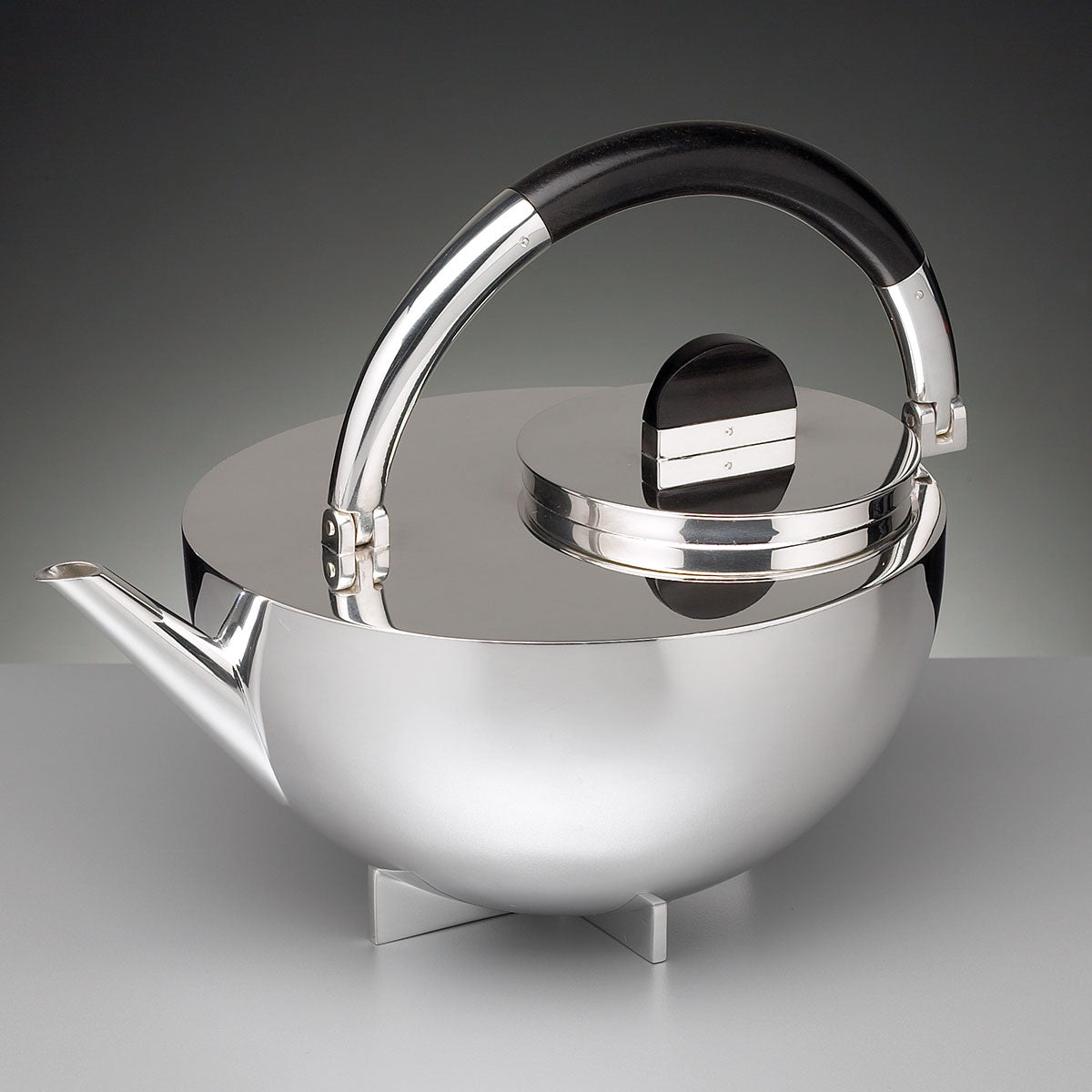Silver Bauhaus Teapot | Sterling Silver